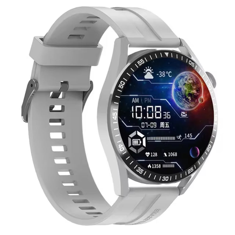 2023 New Smart Watch Men Women AMOLED 420*420 HD Screen Heart Rate Bluetooth Calls Waterproof Smartwatch for Android IOS