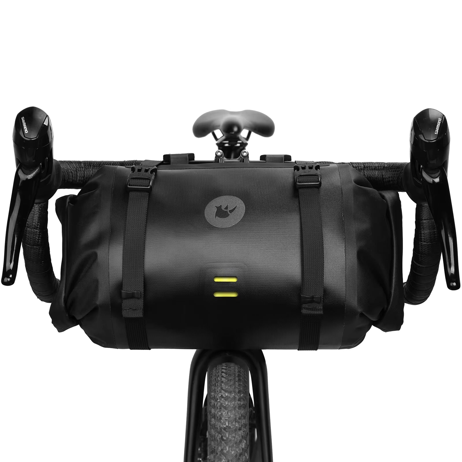 Bicycle Bag Waterproof Big Capacity Handlebar Bag 1 or 2-Piece Front Tube Cycling Bag MTB Frame Trunk Bike Accessories